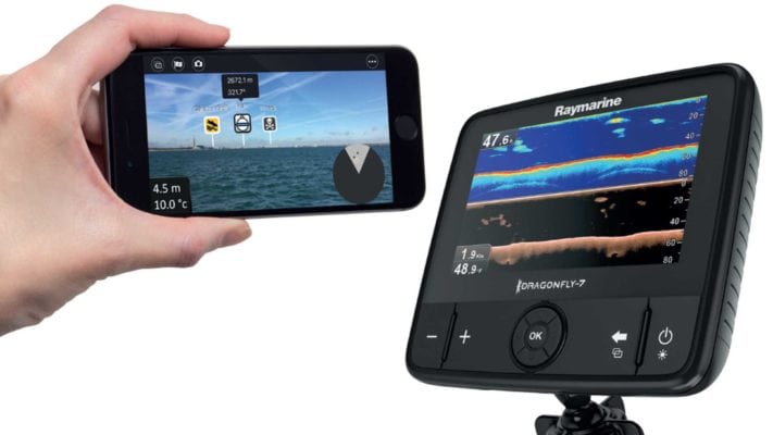 ELCOME Raymarine Dragonfly 7 PRO Fishfinder Augmented Reality