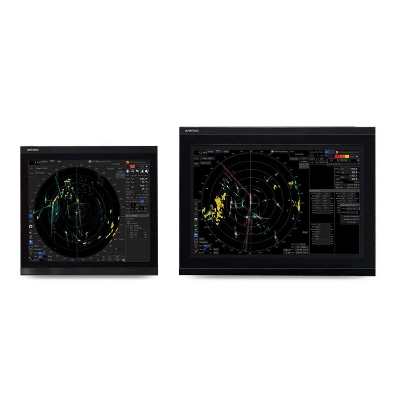 ELCOME JRC Alphatron Marine alphascan 5900 Radar displays