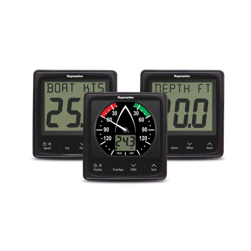 ELCOME Raymarine i50 i60 Wind Speed Depth Pack