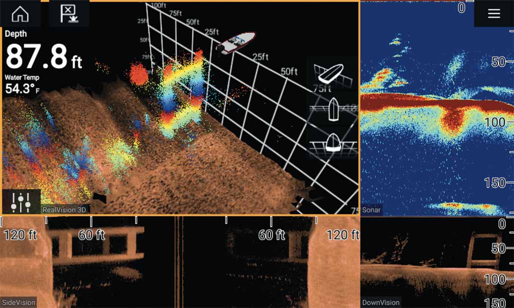 Raymarine Axiom Bridge Screenshot