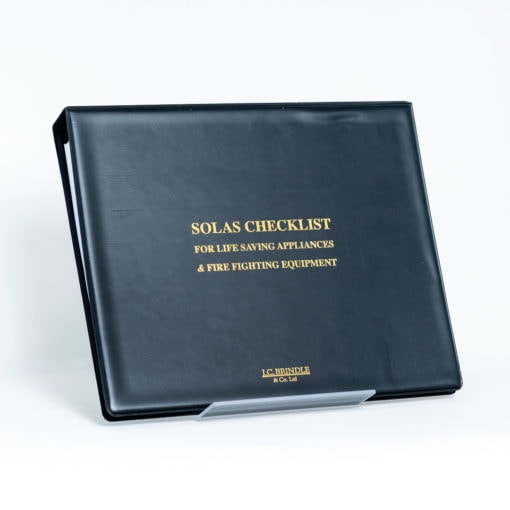 ELCOME - I.C. Brindle - SOLAS Checklist for Life Saving Appliances and Fire Fighting Equipment - GP412