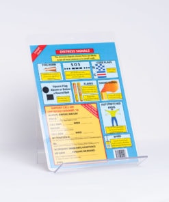 RYA: Cockpit Card - IALA Buoyage (Region A) and Distress Signals ELCOME RYA DSC3846 Cockpit Card IALA Buoyage Region A And Distress Signals GP543
