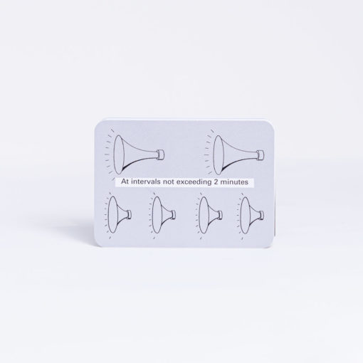 ELCOME RYA - Flip Cards - Sound and Light Signals - GP411-B
