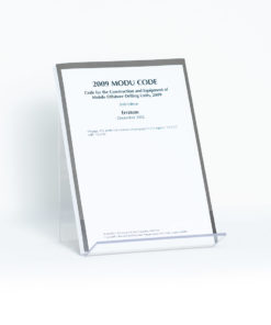 ELCOME IMO - 2009 MODU Code - IMO810E - 2010 Edition - Erratum