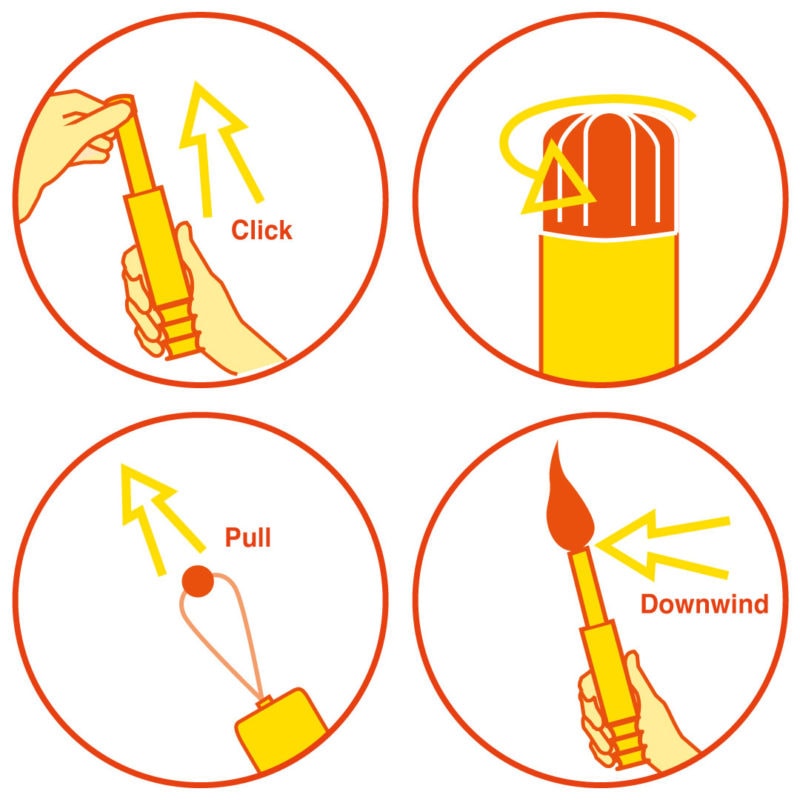 ELCOME Pains Wessex - Red Handflare MK8 Operation