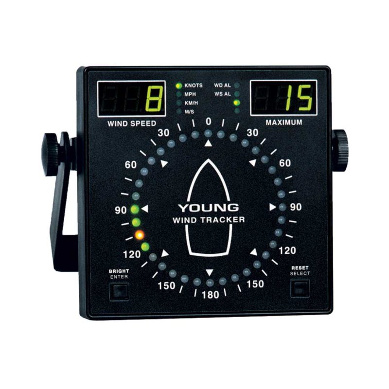 ELCOME Young Anemometer Model 06206 Marine Wind Tracker Display