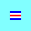 Signal Flags Bunting Alphabet "C" Charlie