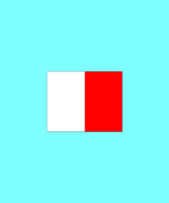Signal Flags Bunting Alphabet "H" Hotel