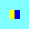 Signal Flags Bunting Alphabet "K" Kilo