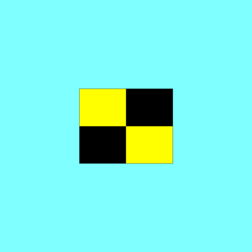 Signal Flags Bunting Alphabet "L" Lima