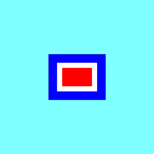 Signal Flags Bunting Alphabet "W" Whiskey