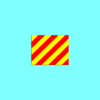 Signal Flags Bunting Alphabet "Y" Yankee