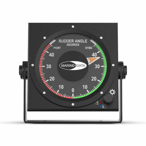 ELCOME Marine Data MD67RDI Weatherproof Dial Rudder Angle Indicator Front