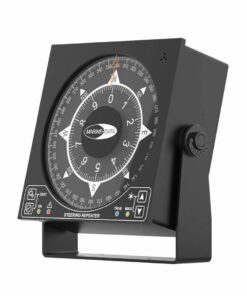 ELCOME Marine Data MD68HR Large Dual Scale Steering Repeater Display ExtremeRight