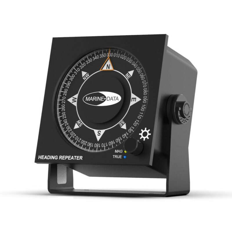 ELCOME Marine Data MD77HRB Dial Compass Heading Repeater Display Right